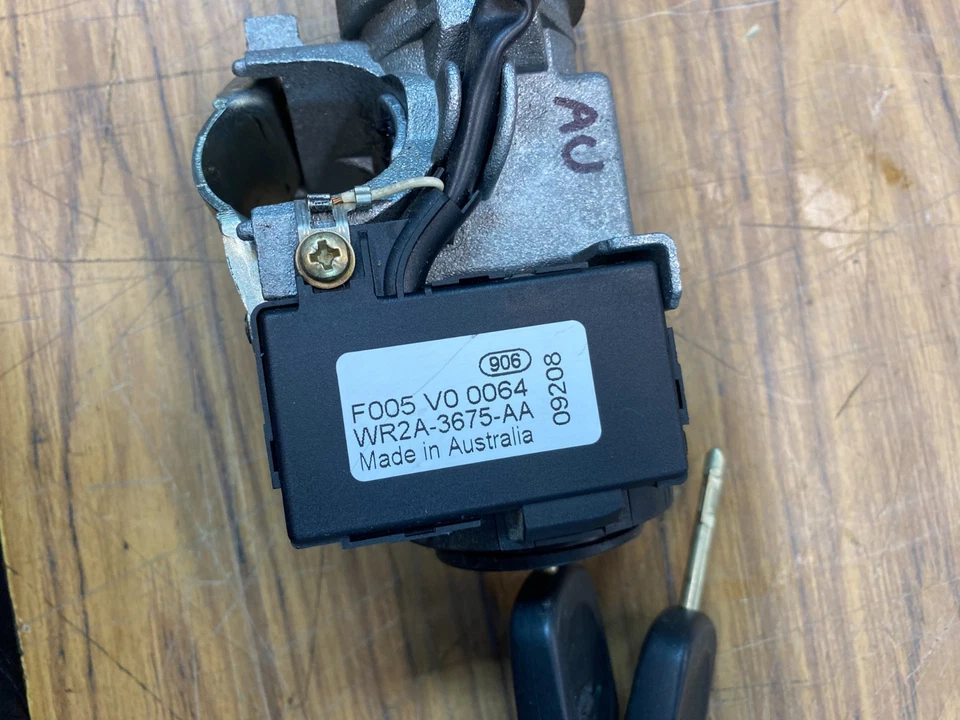 Barril de encendido Ford Falcon AU S2,S3 + llave + cerradura de puerta Foto 3 de 4
