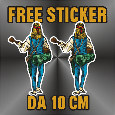 Adesivo Regione Friuli-Venezia Giulia - Sticker Da Viaggio Ricordo Per Motociclisti E Viaggiatori 2