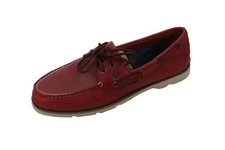 Sperry Top-Sider Leeward 2-Eye Men's Red Boat Shoes NW/OB 11.5M