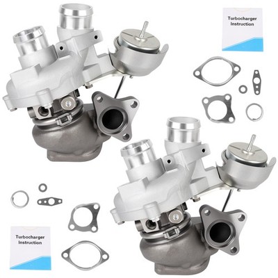 Upgrade Left +Right Turbo For Ford F150 F-150 3.5L V6 2013-2016 Gas Turbocharger