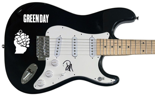 Billie Joe Armstrong Green Day Signed Autograph Electric Guitar Beckett COA