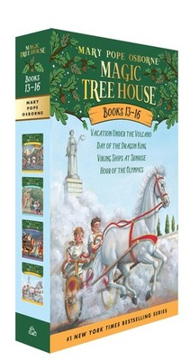 Magic Tree House Boxed Set, Books 13-16: Vacation Under the Volcano, Day of...