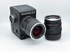 Rolleiflex SLX mk2 with 50mm and 150mm lenses, Li-ion battery upgrade,  EXC+