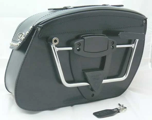 Telaietti supporti Spaan cromati borse klick fix per Yamaha Midnight Star 1300 Foto 2 de 2