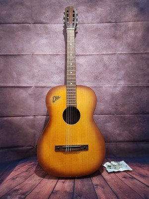 Vintage Eko P2 Gitarre   Made in Italy (1960er/70er Jahre)