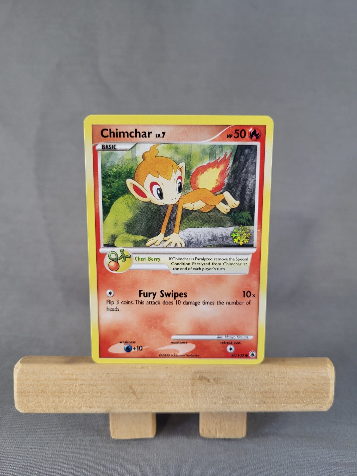 Chimchar - 57/100 - Majestic Dawn -Countdown Calendar Promo - LP