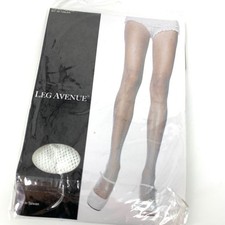 Leg Avenue White Fishnet Stockings Cosplay Costume Halloween Theater
