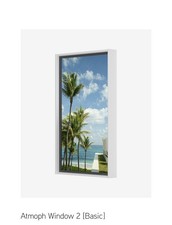 Atmoph Window 2 Basic White Color Frame Smart...