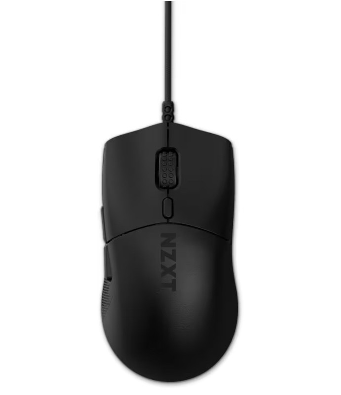 NZXT Lift 2 SYMM Lightweight Wired Gaming Mouse, Black, Optical Sensor, Optical