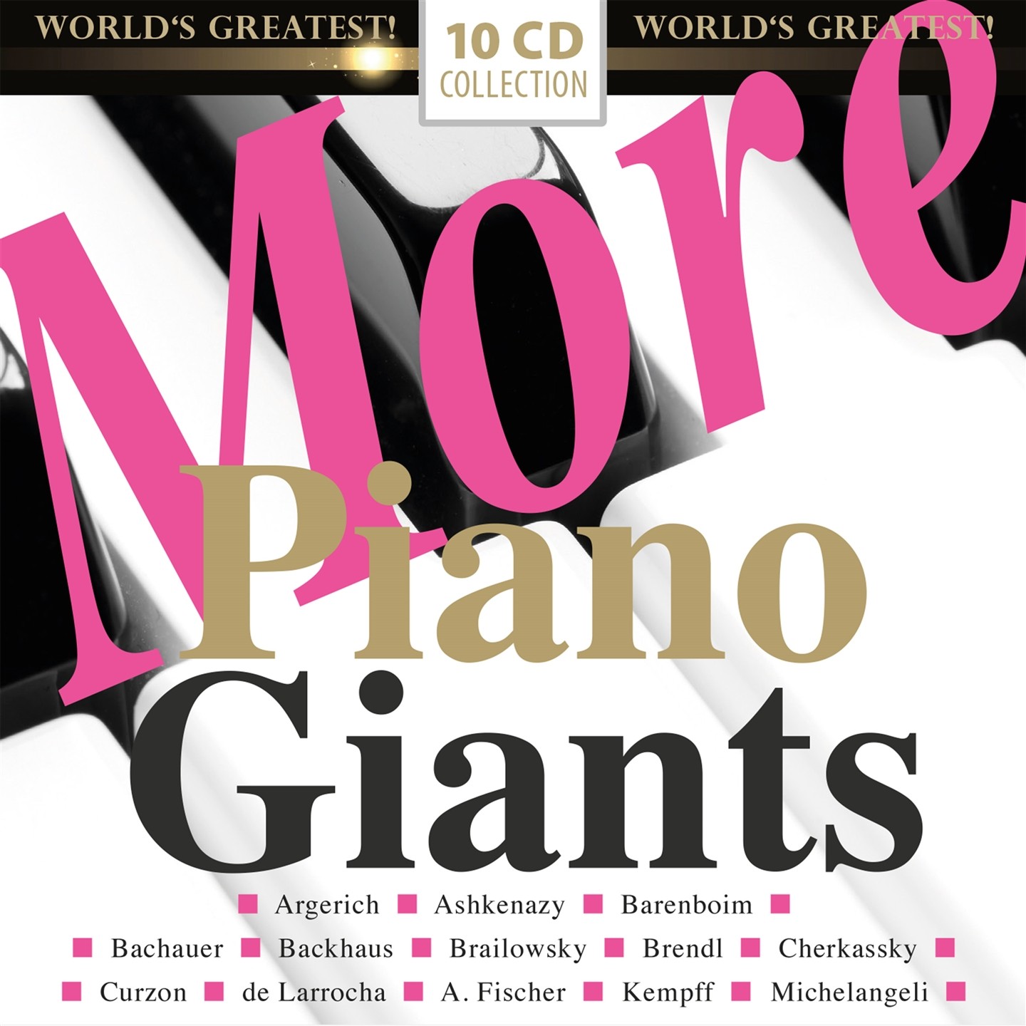Argerich, Arrau, Barenboim - More Piano Giants