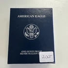 2005-W American Silver Eagle $1 - Proof / w/Box & COA / Beautiful! - No Reserve!
