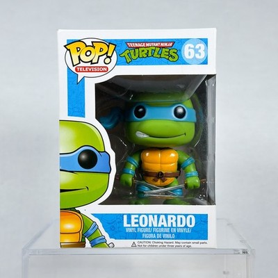 Funko Pop! Television: Leonardo #63 'TMNT' 2015 Vinyl Figure with Pop Protector