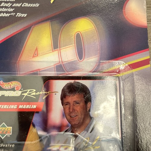 Sterling Marlin #40 Hot Wheels Pro Racing 1998 Preview Edition NASCAR Diecast - Picture 3 of 6