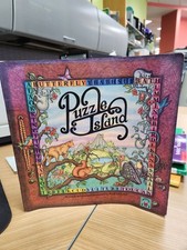 Puzzle Island by Paul Adshead 1991 Large Vintage Softcover Child's Play