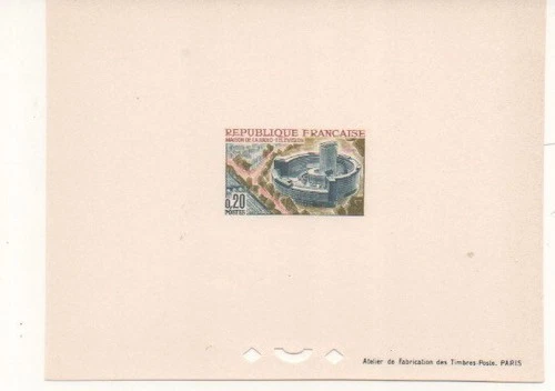 Deluxe proof of French stamp No. 1402