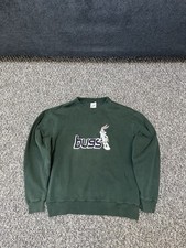 Vintage 1999 Looney Tunes Bugs Bunny Character Embroidered Sweatshirt Size S