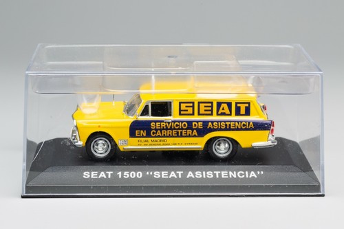 SEAT 1500 Serie III “Asistencia SEAT” Yellow 1969-1972 ALTAYA-IXO 1:43 - Imagen 10 de 13