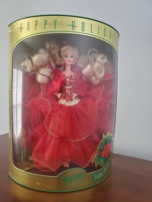 1993 Happy Holidays Special Edition Barbie Signed Abbe Littleton NIB, NRFB