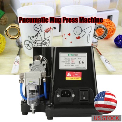 pneumatic mug press