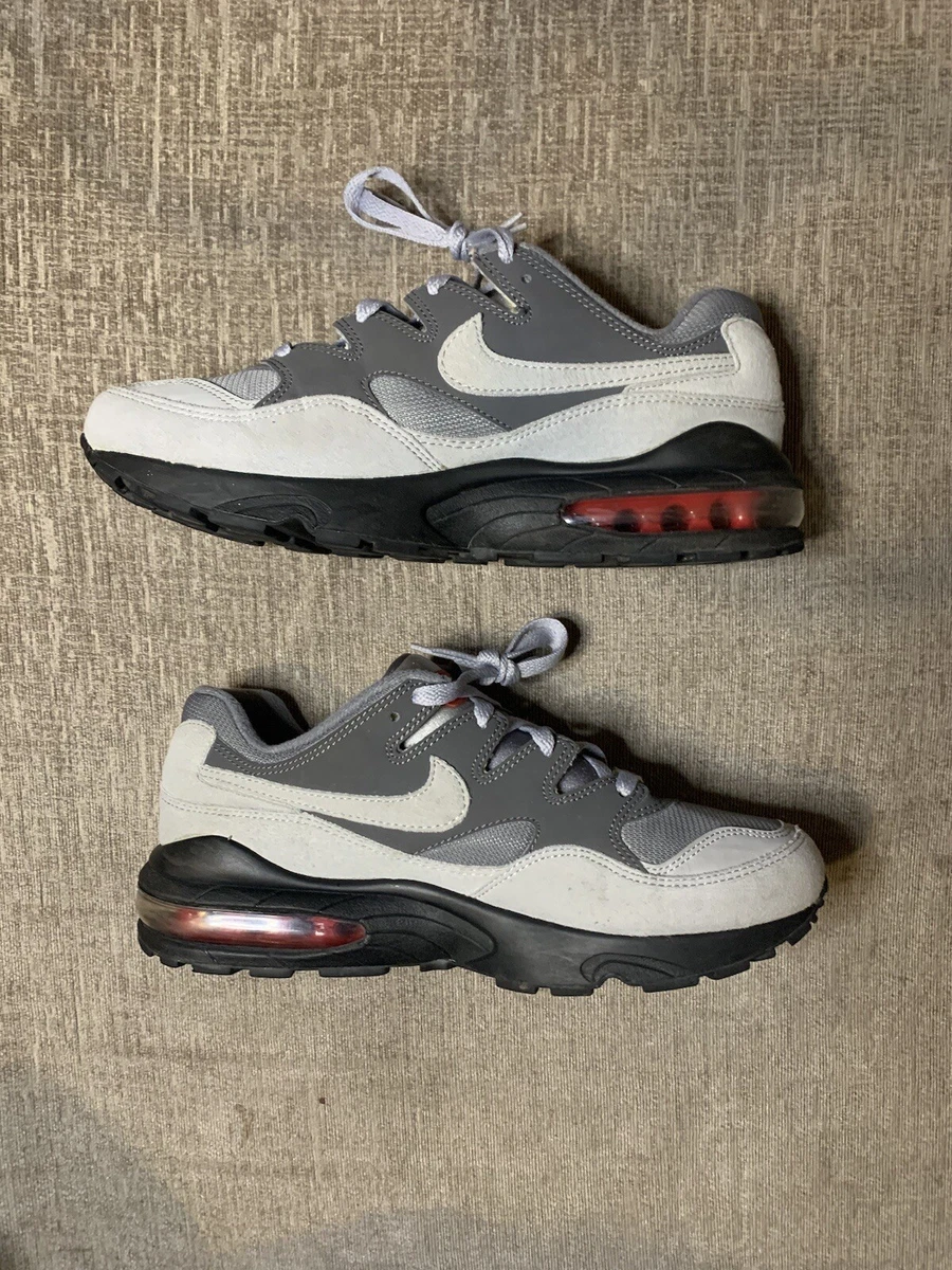 Nike Air Max 94 wolf grey black rare running trainers UK 7 1 pair