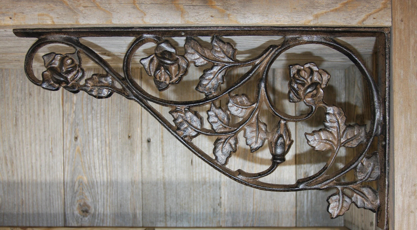 1- EXTRA LARGE SHELF BRACKETS,ROSE GARDEN DECOR,SHELF SUPPORTS,CORBELS, B-20