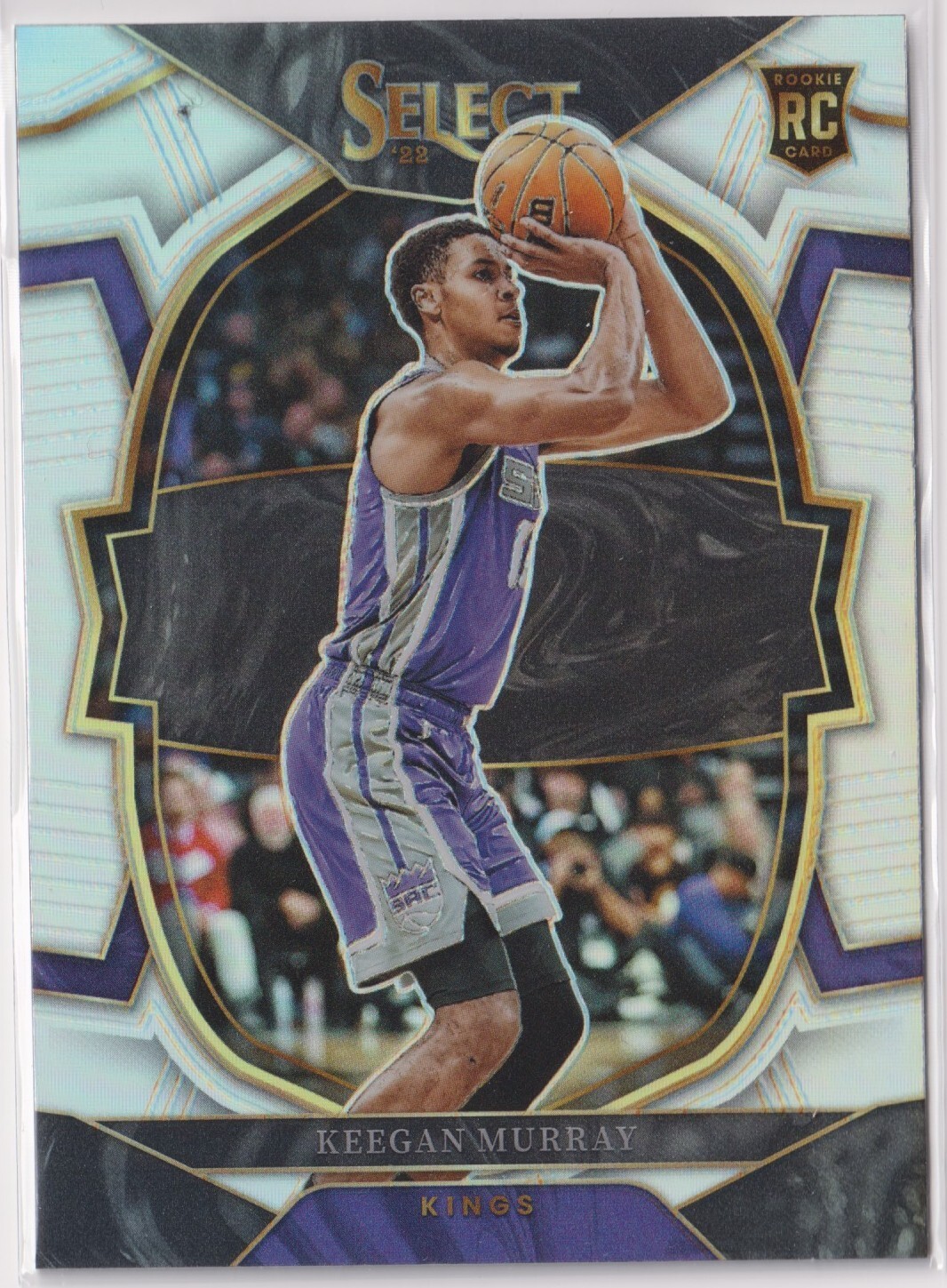 Keegan Murray 2022-23 Panini Select Silver Prizm Rookie Card #81