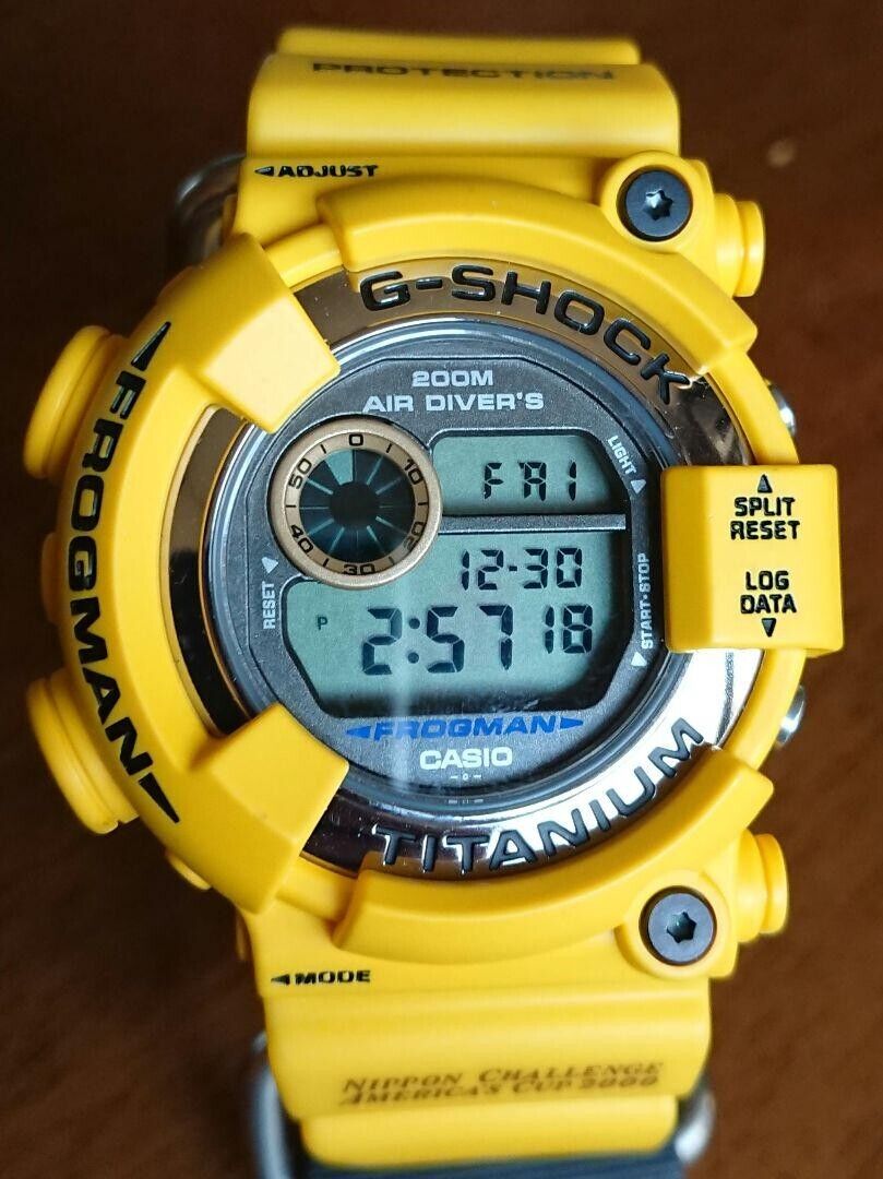 CASIO Gshock FROGMAN イエロー-