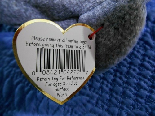 TY Beanie Baby Slippery Seal Beanie Baby 1999 Tush Tag ¡Excelente Estado! - Imagen 7 de 10