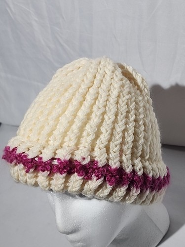 Gorro Hecho a Mano Sombrero de Ganchillo Acrílico Transpirable - Imagen 2 de 5