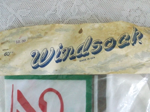 VINTAGE MILLER HIGH LIFE BIER WINDSOCKE * 60 ZOLL * NEU IN OVP * AAM - Bild 4 von 4