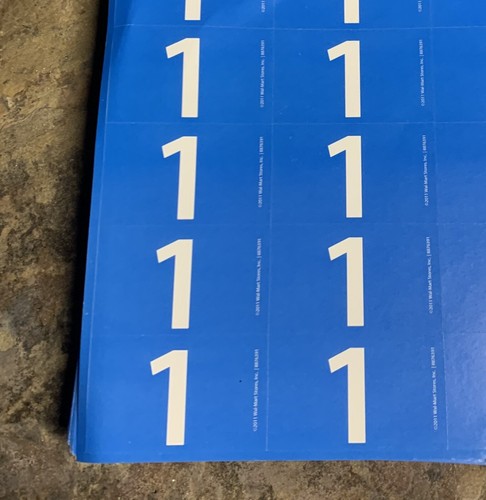 Numbers & Letters Stickers. 2 Pages Of 1-55 & A-Z. - Picture 3 of 12