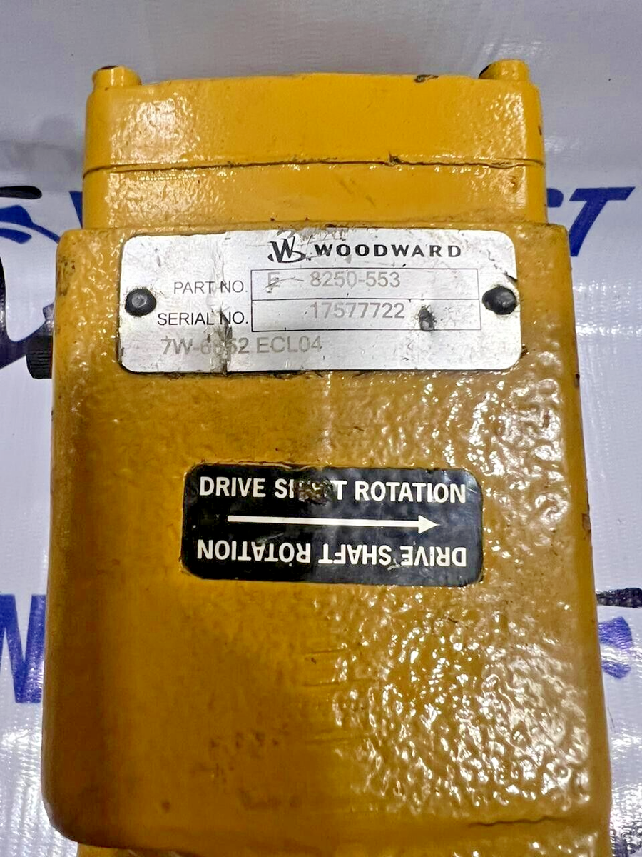 WOODWARD E 8250-553 GOVERNOR 7W-6652 ECL04 WITH FREE EXPRESS