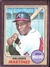 1968 Topps 578 Orlando Martinez EX-MT #D57211