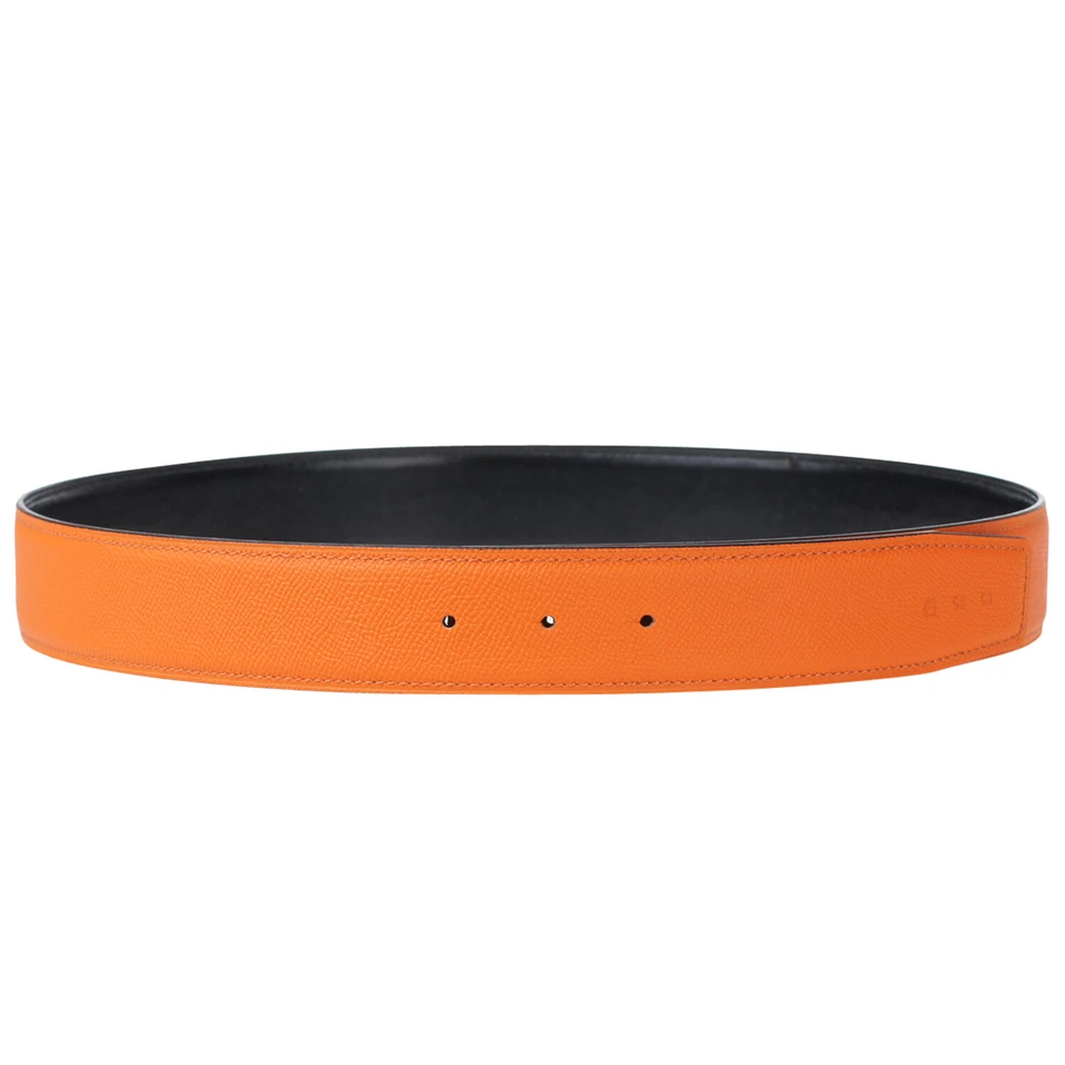 H Full Grain Cow Leather Belts Replacement Belt Strap without Buckle 38mm Wide - Image 4 of 4