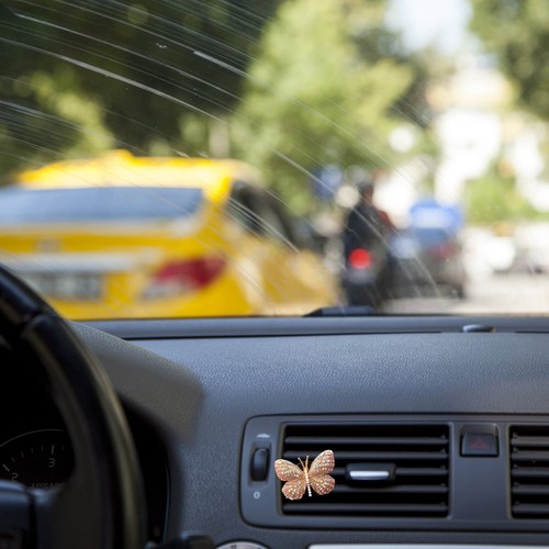 Diffuser Butterfly Car Air Freshener Car Perfume Car Aromatherapy Air Vent Clip - Picture 11 of 22