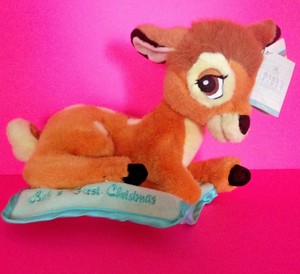 baby's first christmas stuffed animal