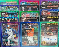 2024 Topps Chrome: MISC AUTO / SERIAL NUMBERED #ed  !! Pick from UPDATED List !!