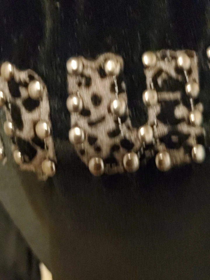 Moletom com capuz SWEET Hurley Velvet 2 em 1 reversível sólido preto/gr estampa de leopardo zíper completo - Imagem 4 de 4