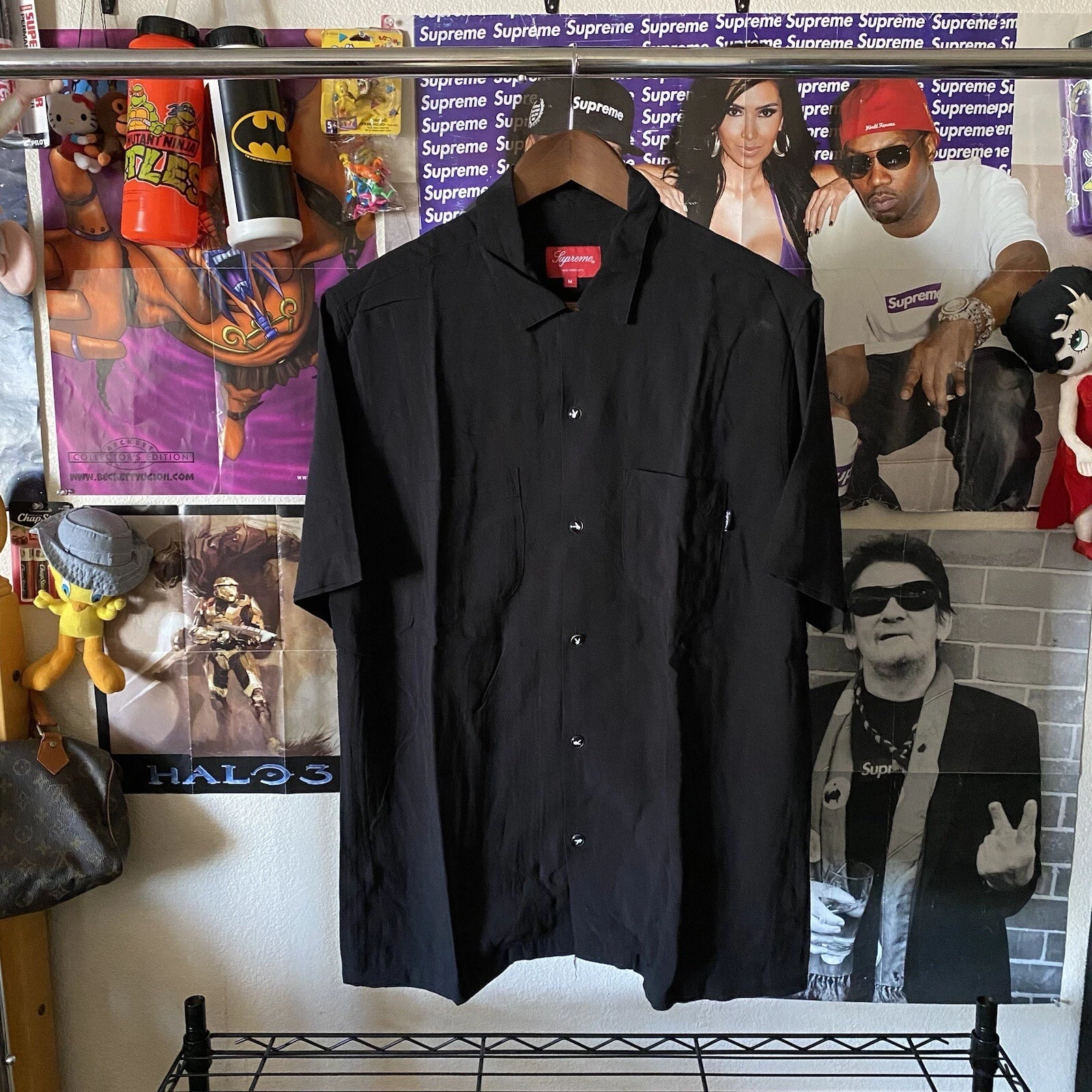 T shirt Supreme Playboy Rayon noir 2019