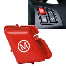 Steering Wheel Button Cover For BMW 3 Series M3 E90 E91 E92 E93 2007-2013 Red