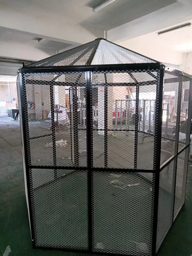 Canary Mesh Door Aluminium WHITE Bird Aviary Large Cage Pet Parrot Budgie - Picture 17 of 24