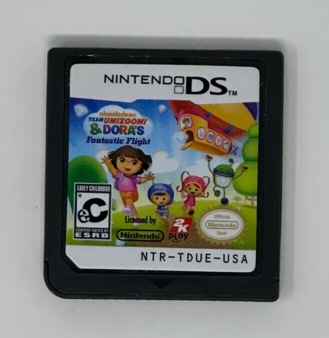 Team Umizoomi & Dora's Fantastic Flight (Nintendo DS) Lite DSi XL