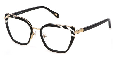 Damen Brillengestell Brillengestell Brillengestell Just Cavalli schwarz Cat Eye neutral