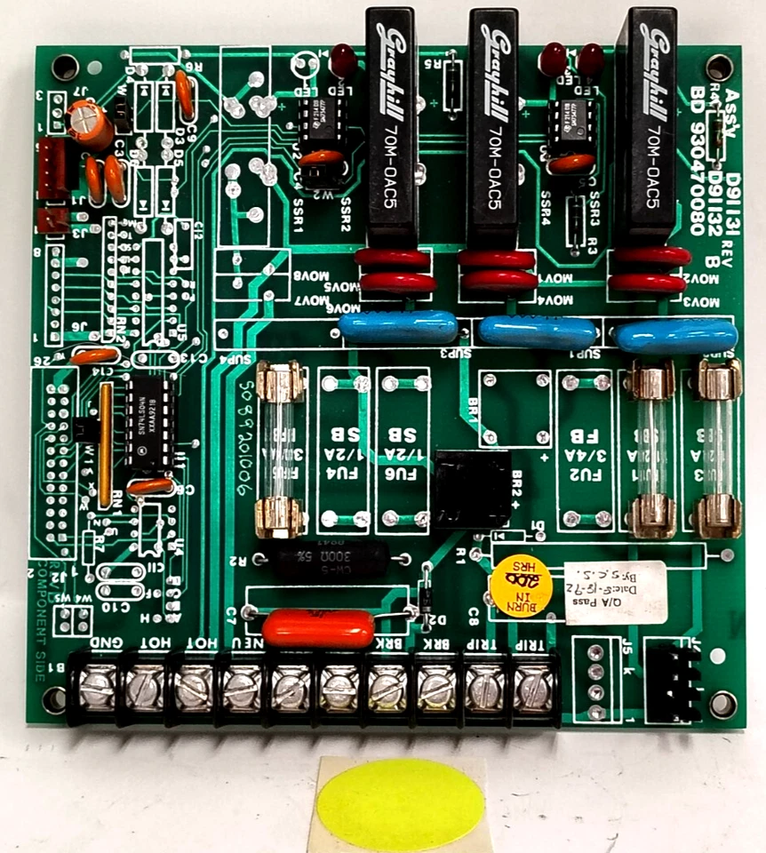 LINEAR/OSCO PCB ASSY D91131 CONTROL BOARD REV. B BD-930470080 - Image 4 of 4