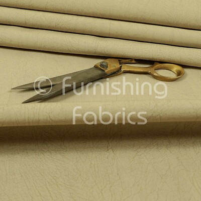 Soft Clay Feel Smooth Aged Effekt Leder Creme Farbe Vinyl Polsterstoff