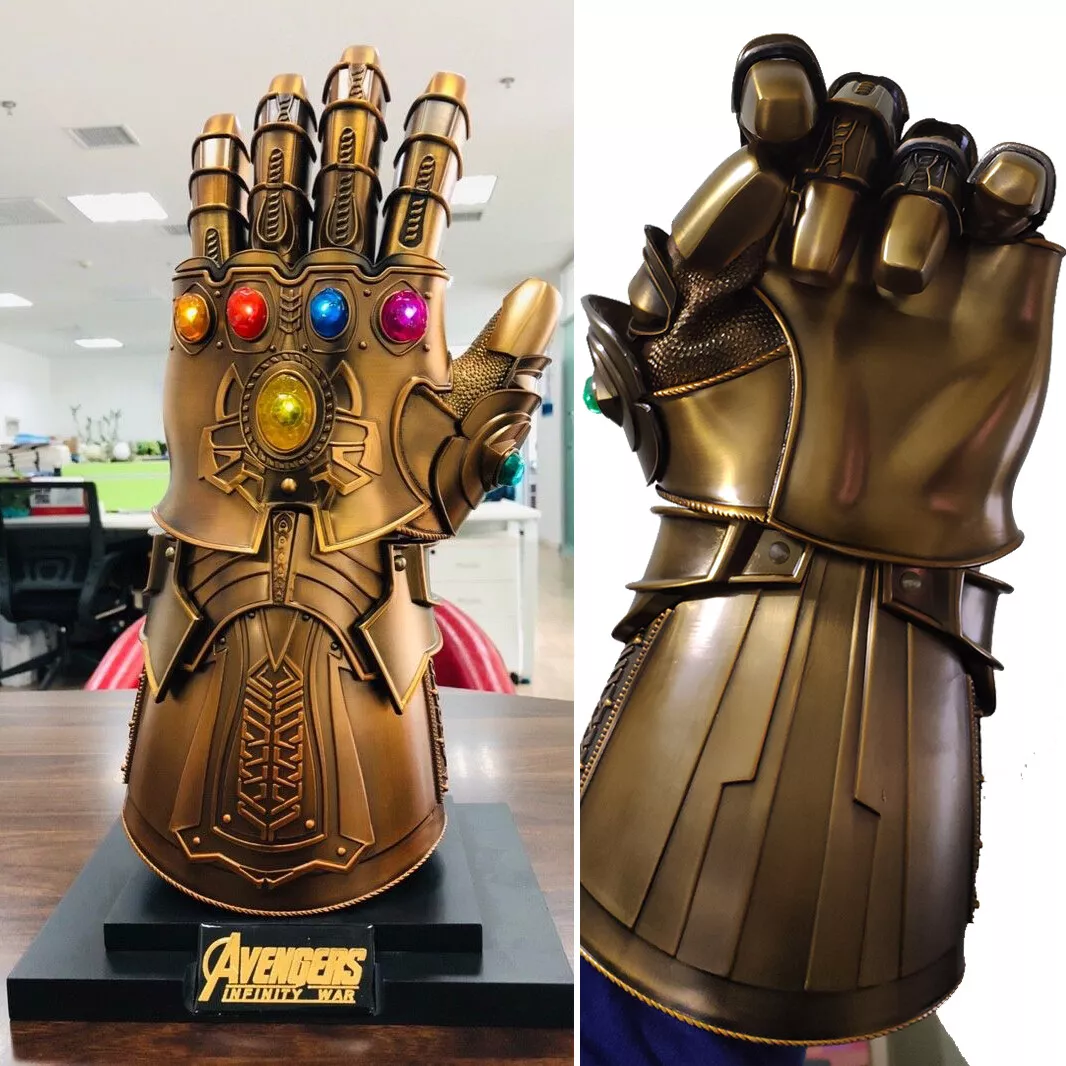 Thanos Infinity Gauntlet Full Metal 1 1 Wearable Cosplay Replica NEW