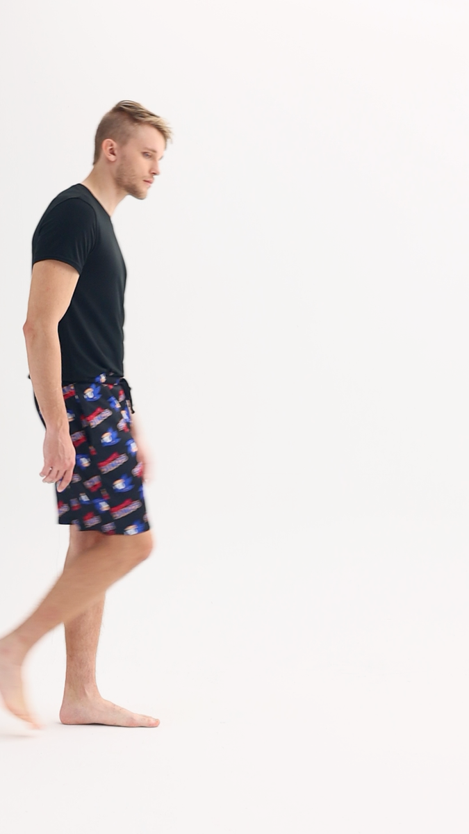 Sonic the Hedgehog Pajama Shorts Pants Sleep Mens S M L XL XXL