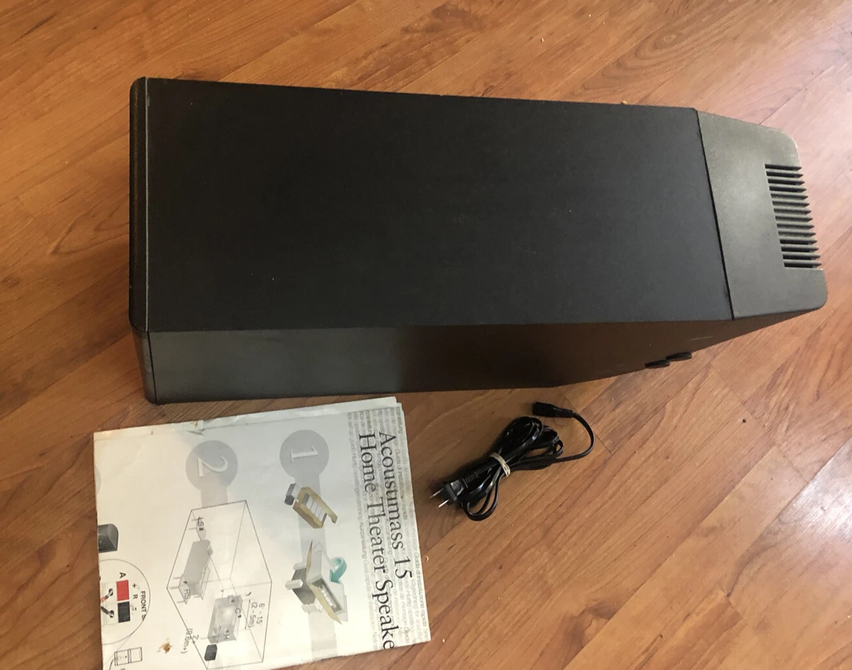 BOSE Acoustimass 15 : Home Theater Speaker System Subwoofer W Module Cable Only!