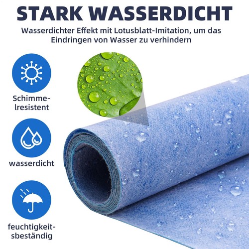 Abdichtbahn Dichtbahn 10/30m Entkopplungsmatte Abdichtungsbahn Bad Dusche Balkon - Afbeelding 8 van 15