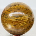 Natural Tiger Eye stone ball quartz crystal ball Reiki healing 3720G — photo 8